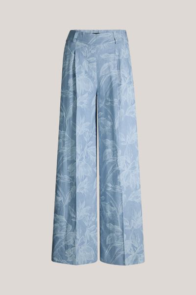 Palazzo-Hose mit floralem Print