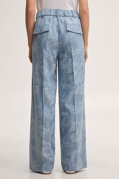 Palazzo-Hose mit floralem Print