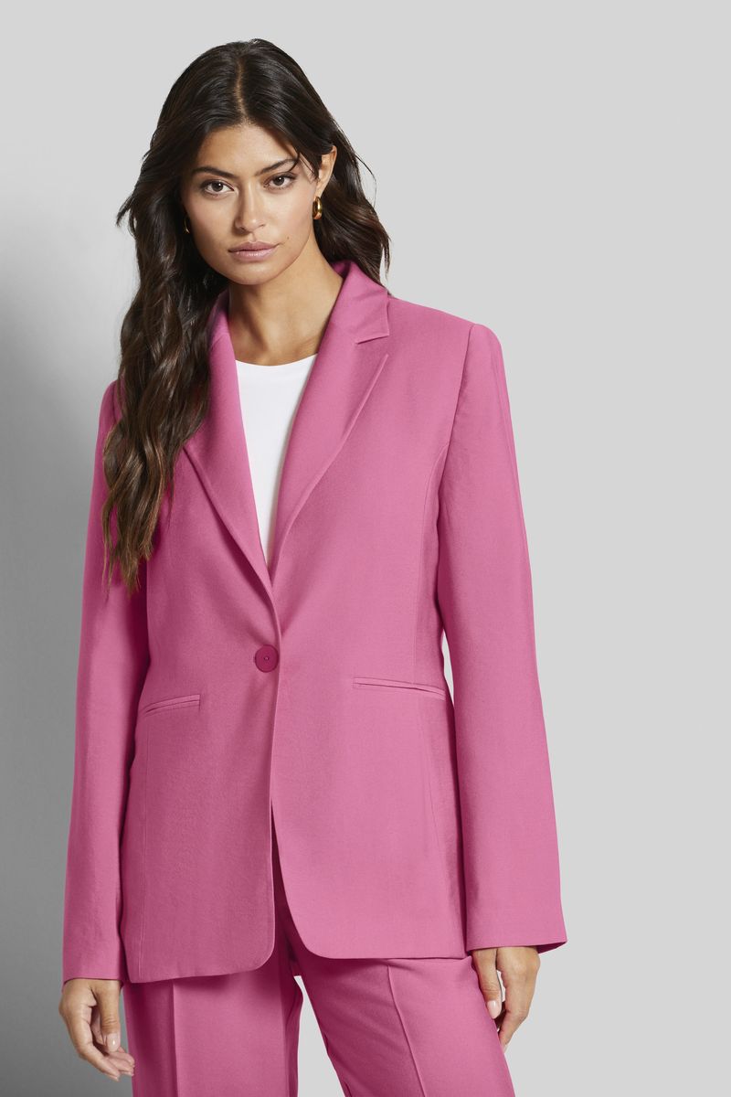 Femininer Einknopf-Blazer mit Revers
