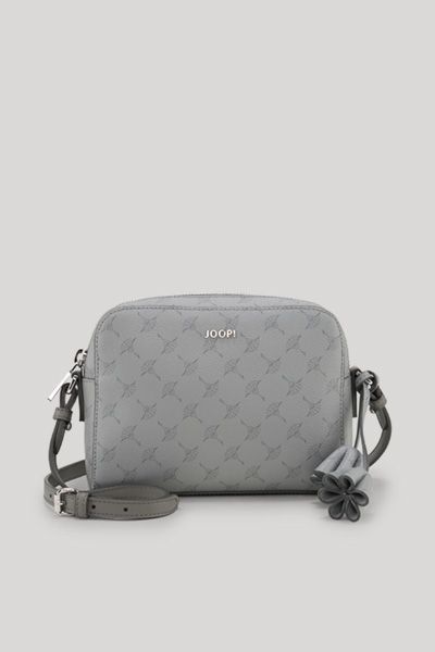 Crossbody-Tasche mit Monogramm und Quasten