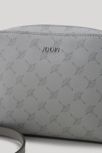 Crossbody-Tasche mit Monogramm und Quasten