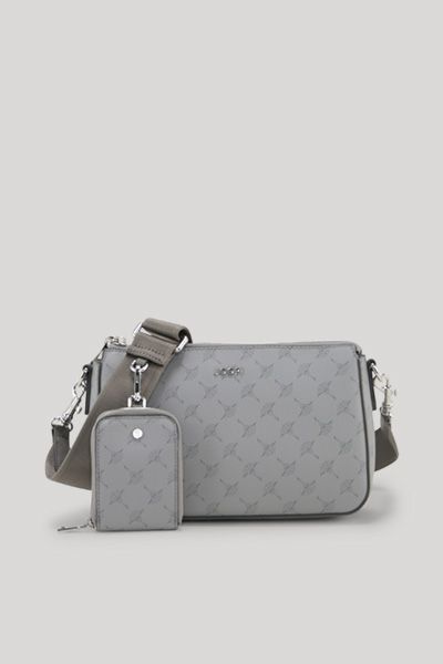 Jasmina Monogramm-Schultertasche mit Pouch