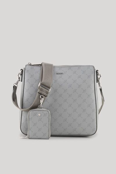 Jasmina Schultertasche mit Kornblumen-Print
