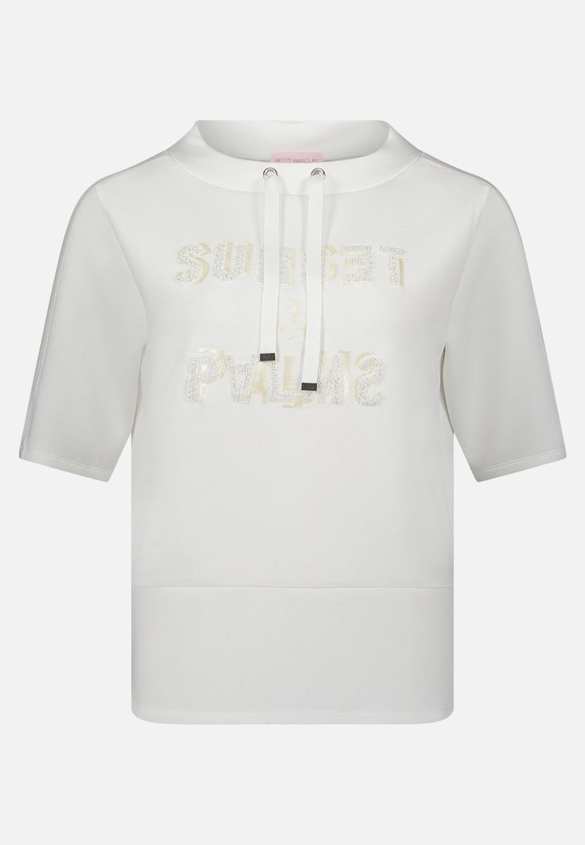 Sweatshirt mit Grafikprint und Farbblockdesign