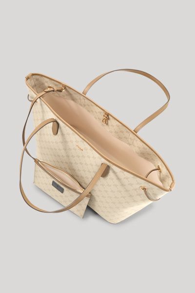 Monogramm-Shopper mit abnehmbarer Pouch
