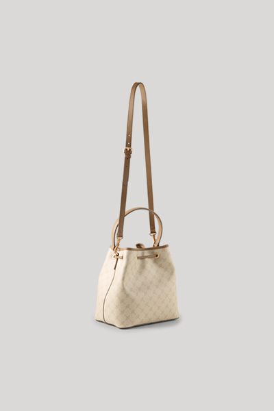 Elegante Beuteltasche mit Monogramm-Muster