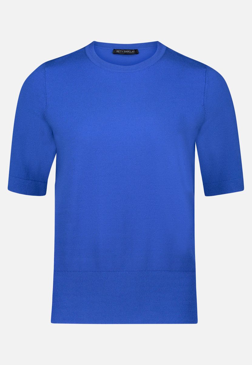 Zeitloser Kurzarm-Strickpullover