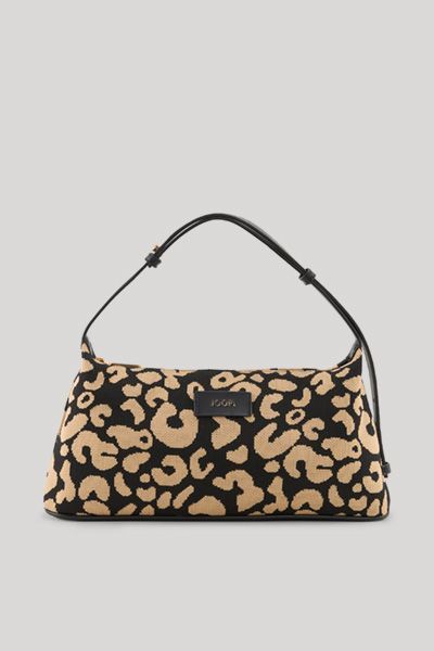 Elegante Schultertasche mit Leopardenmuster