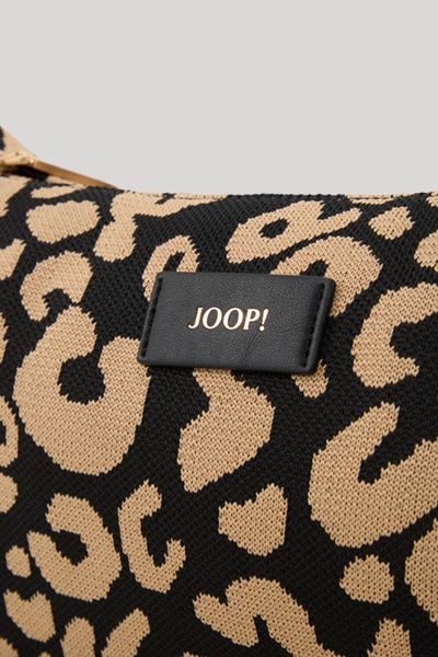 Elegante Schultertasche mit Leopardenmuster