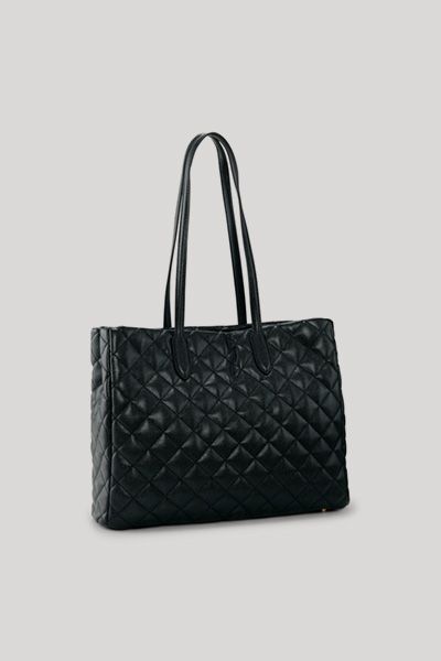 Eleganter Shopper mit Rautensteppung