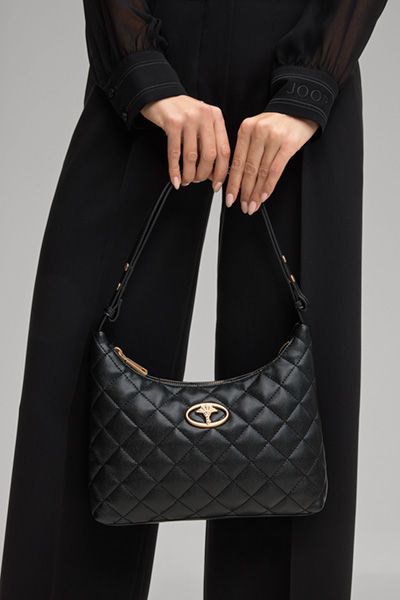 Elegante gesteppte Hobo-Schultertasche