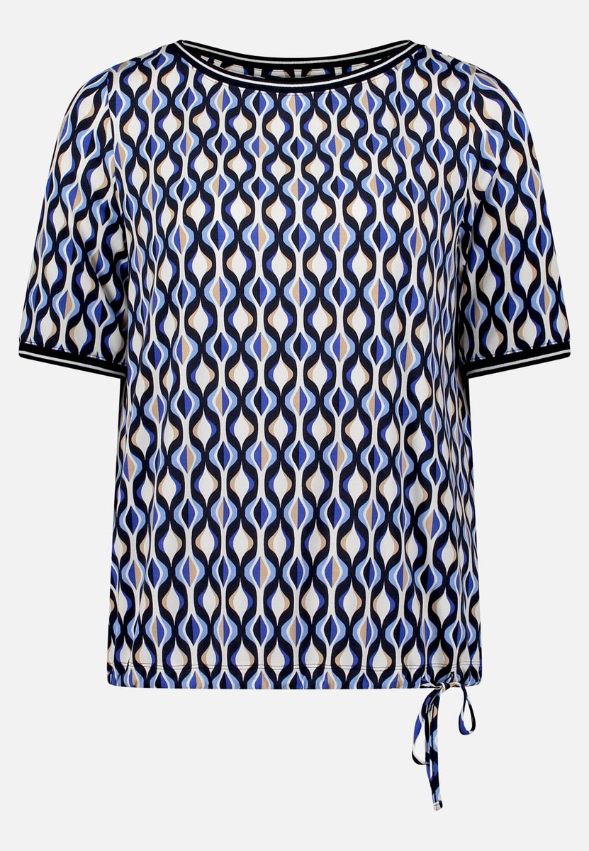 Shirt mit geometrischem Muster