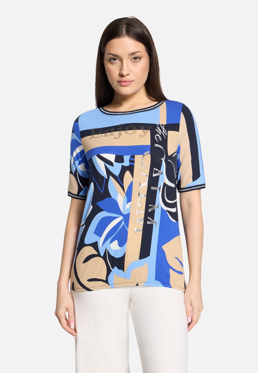 Shirt mit geometrischem Muster