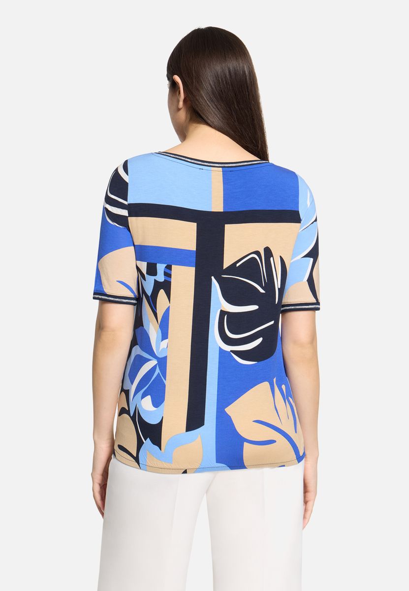 Shirt mit geometrischem Muster