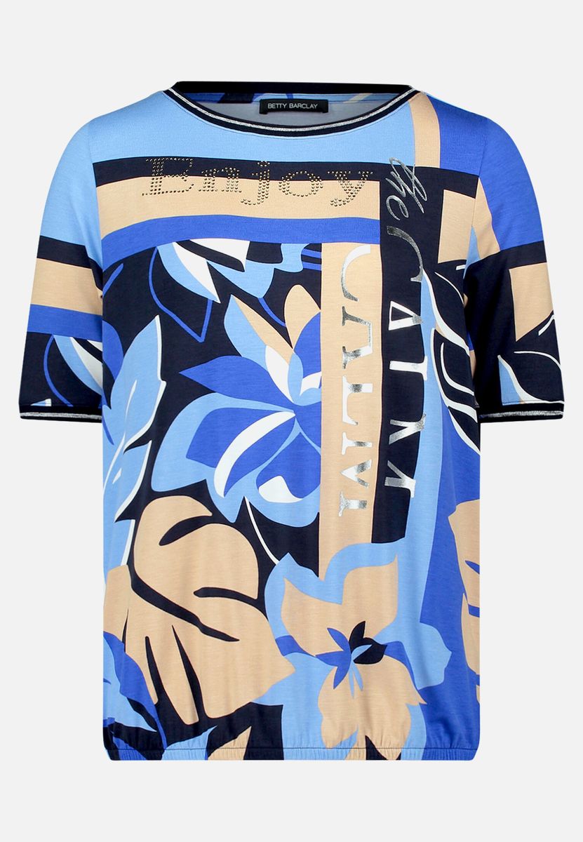 Shirt mit geometrischem Muster