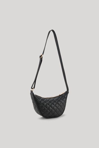 Gesteppte Crescent-Schultertasche