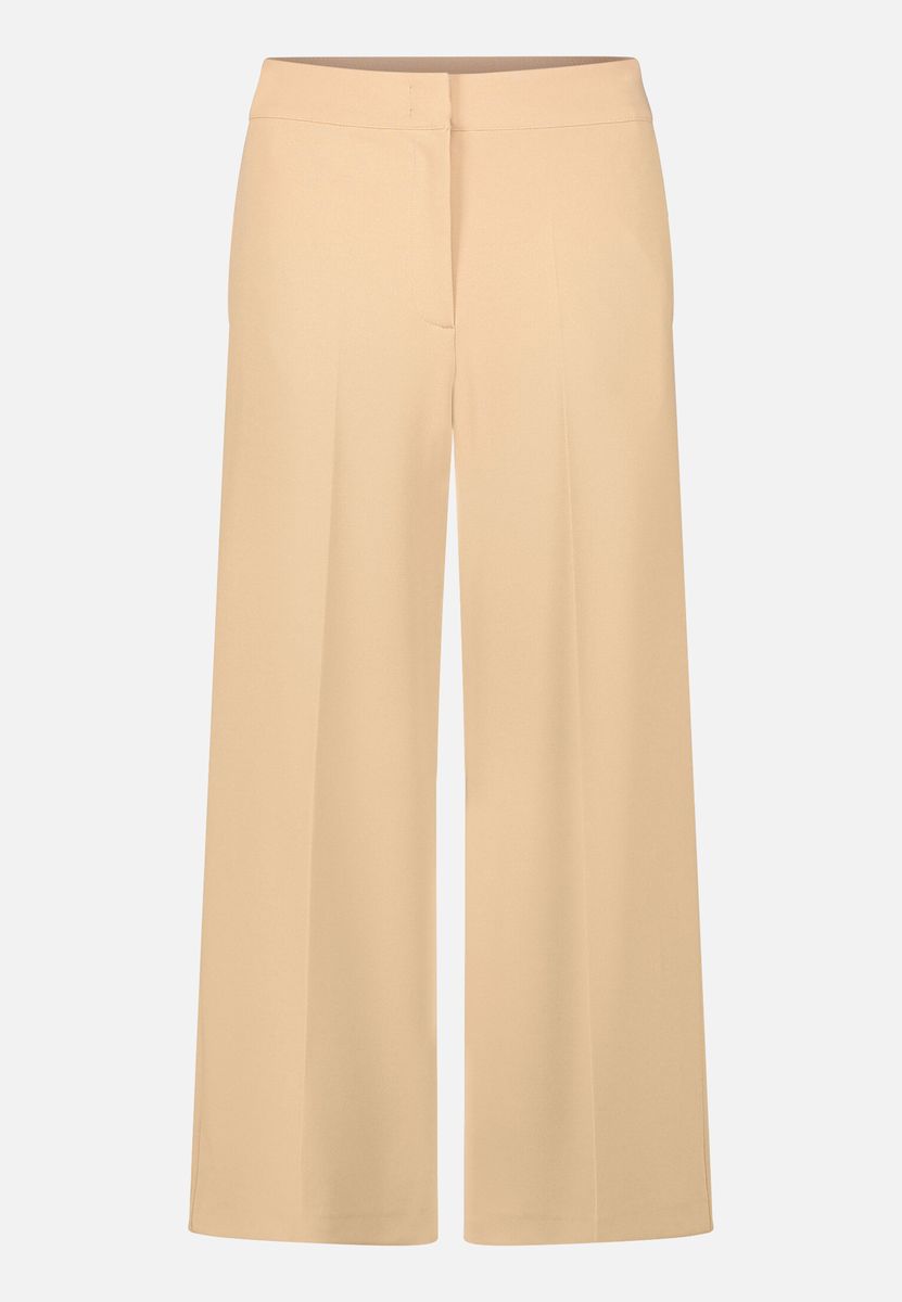 High-Waist Culotte mit Bügelfalte