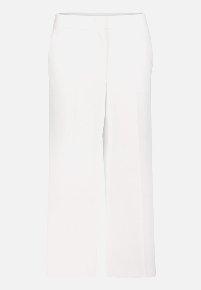 High-Waist Culotte mit Bügelfalte