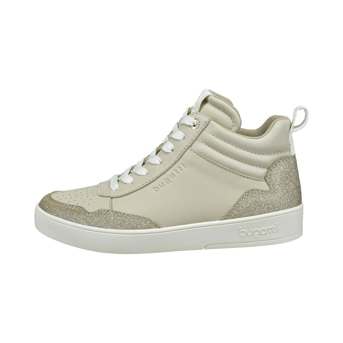 Glitzernde High-Top-Plateau-Schuhe