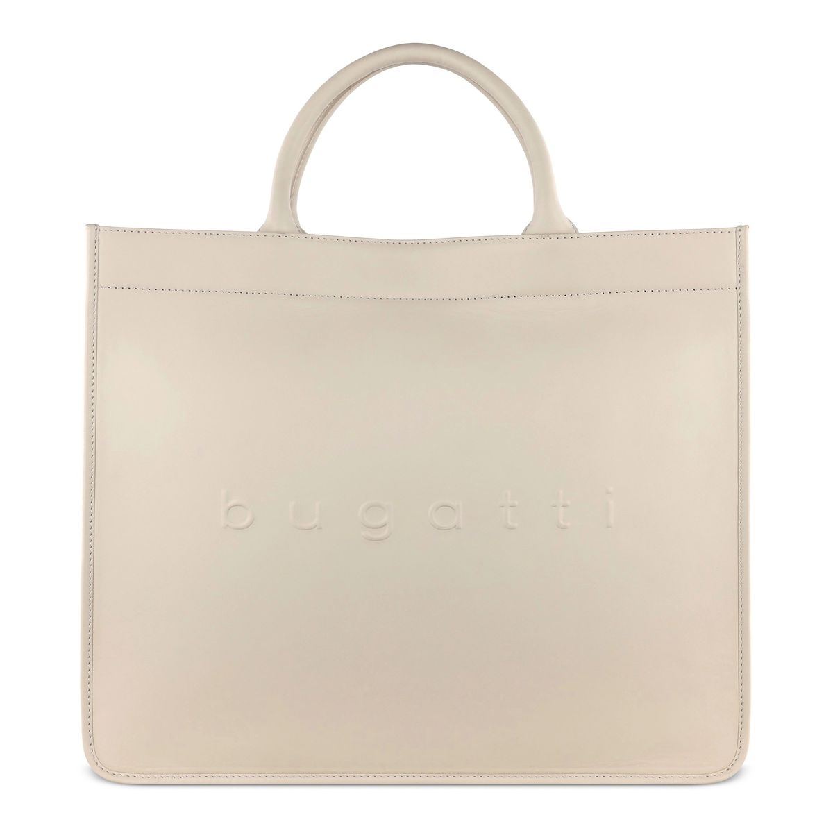 Minimalistischer Leder-Shopper