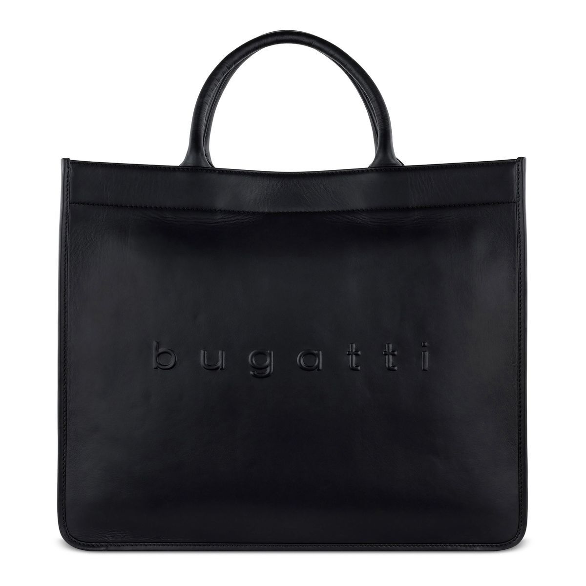 Minimalistischer Leder-Shopper