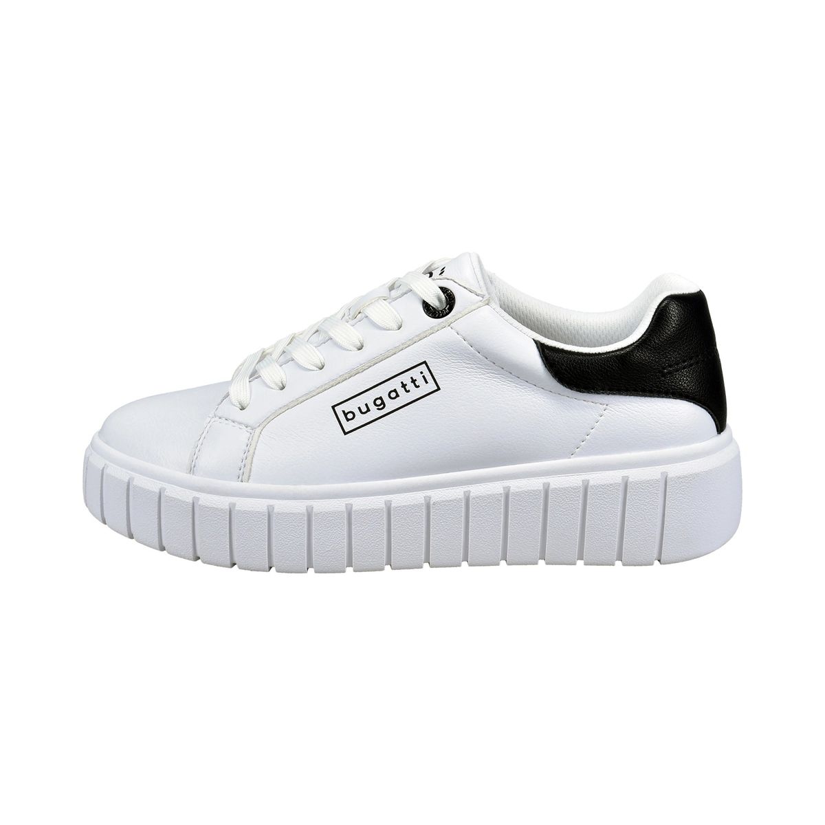 Sneaker mit markanter Plateausohle