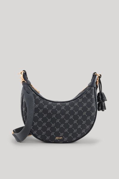 Elegante Halbmond-Tasche mit Monogramm