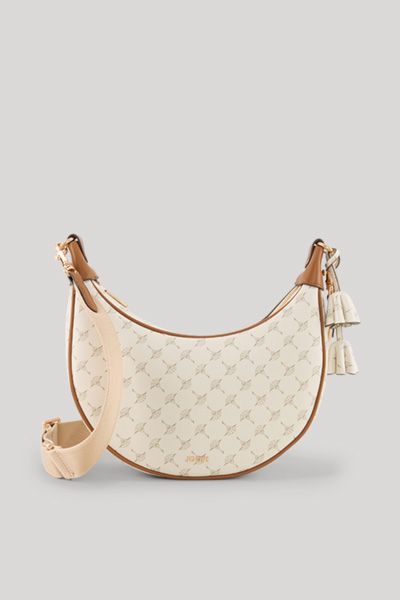 Elegante Schultertasche in Halbmond-Form