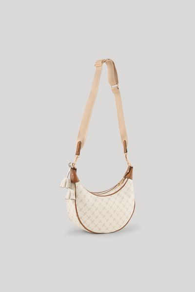 Elegante Schultertasche in Halbmond-Form