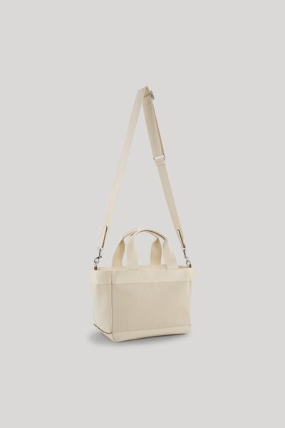 Canvas-Tote-Bag mit Logo-Print