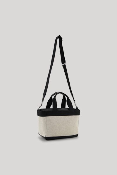 Bestickte Canvas-Tote mit Logo