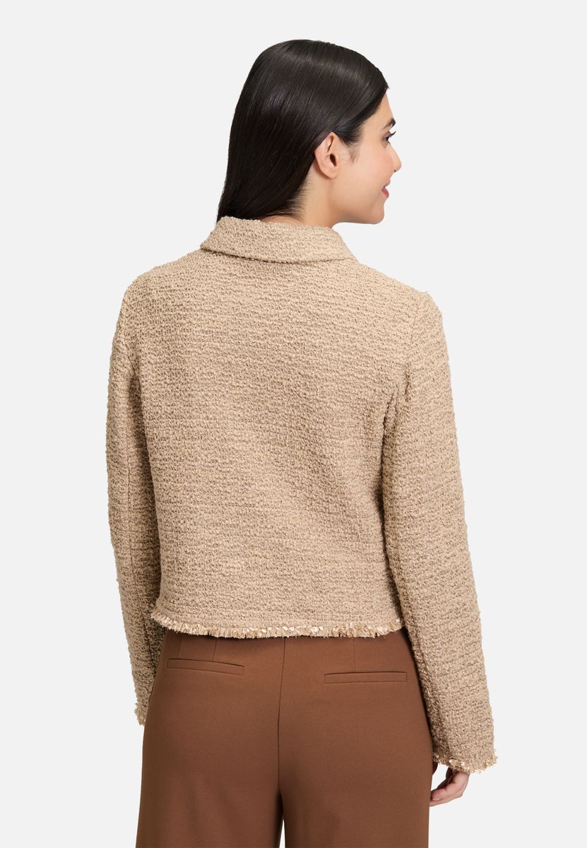 Taillierter Zwei-Knopf-Blazer mit Revers