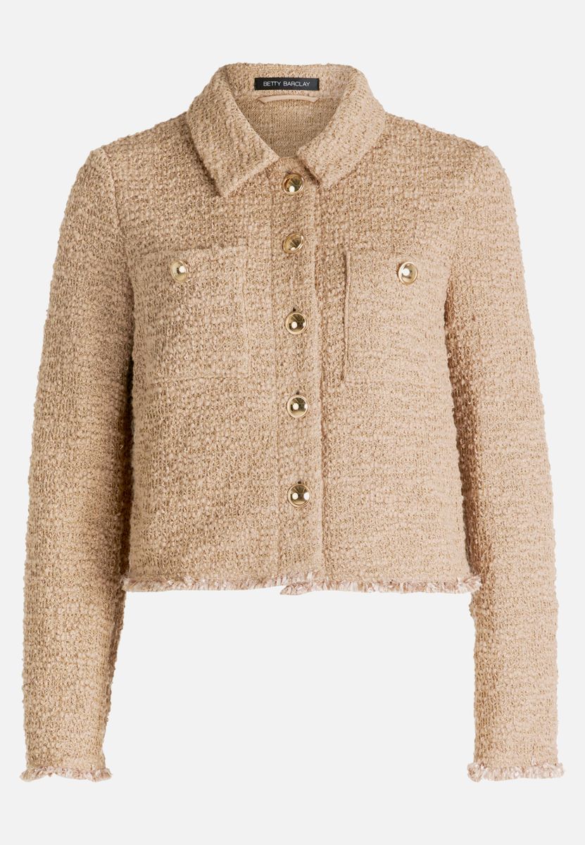 Taillierter Zwei-Knopf-Blazer mit Revers