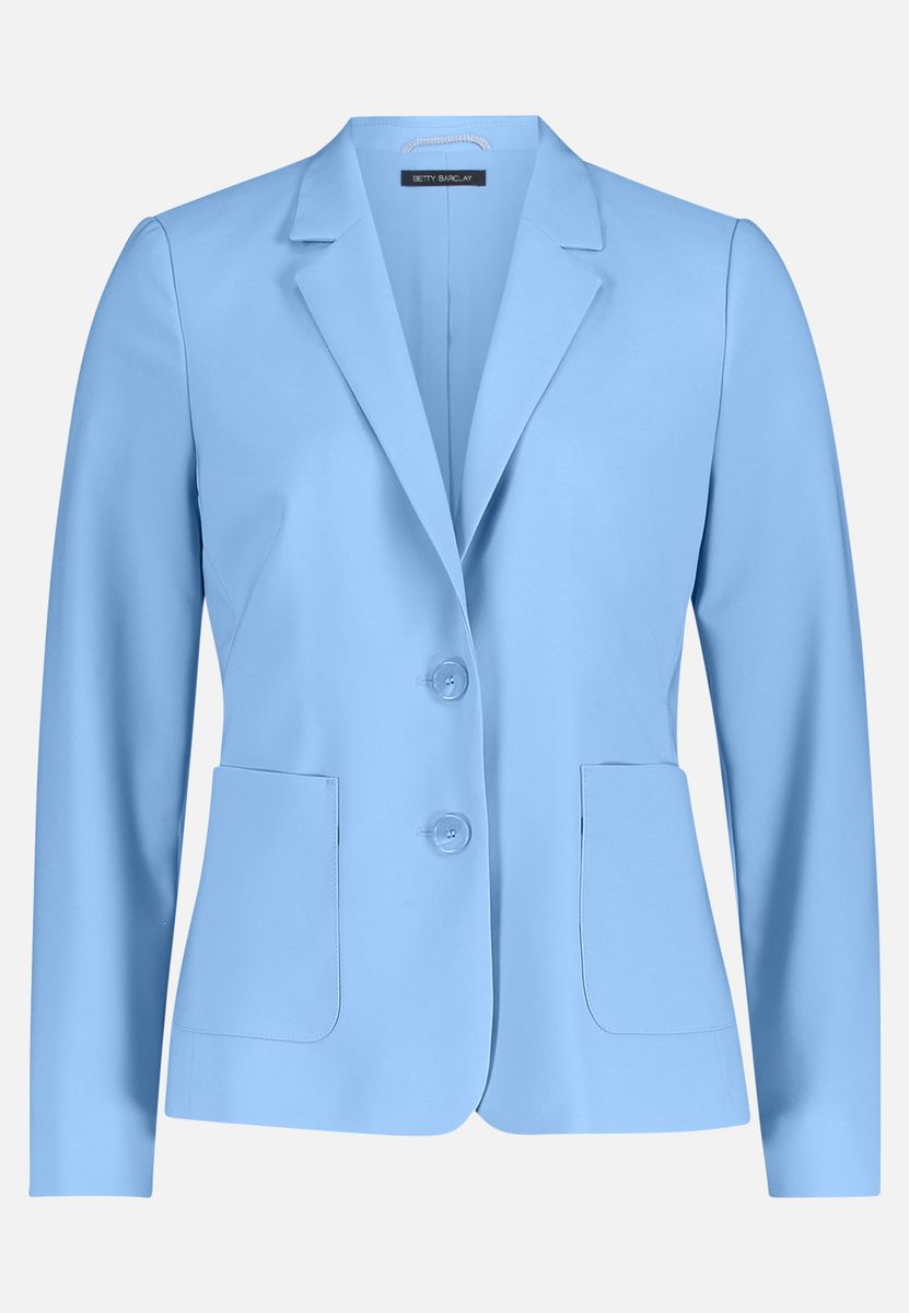 Taillierter Zwei-Knopf-Blazer mit Revers