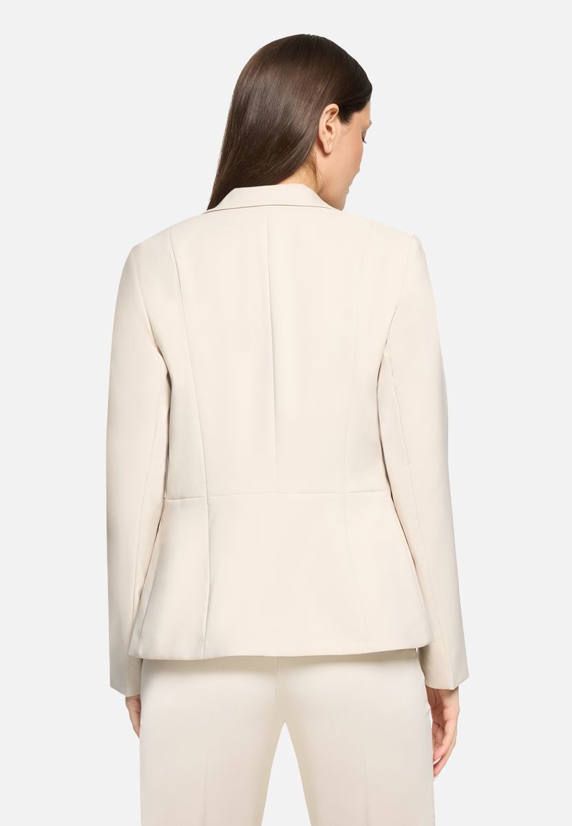 Taillierter Zwei-Knopf-Blazer mit Revers