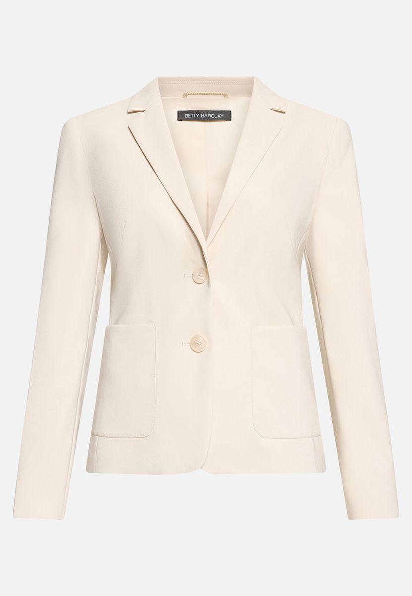 Taillierter Zwei-Knopf-Blazer mit Revers