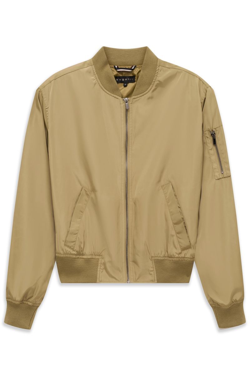 Leichte glänzende Bomberjacke