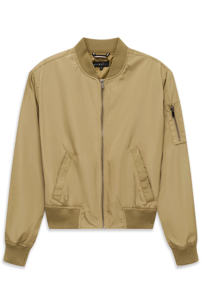 Leichte glänzende Bomberjacke