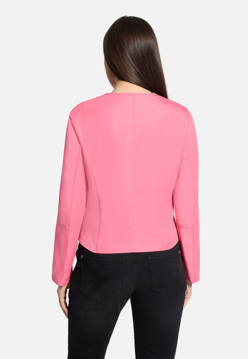 Moderne Bikerjacke mit Reißverschluss