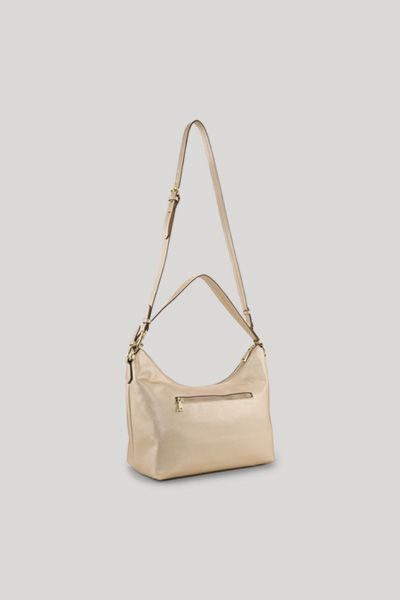 Hobo-Tasche im Metallic-Look