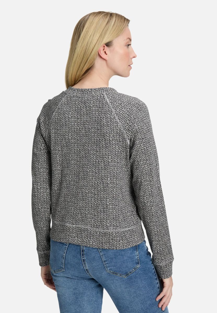 Shirtjacke mit lebhaftem Mustermix