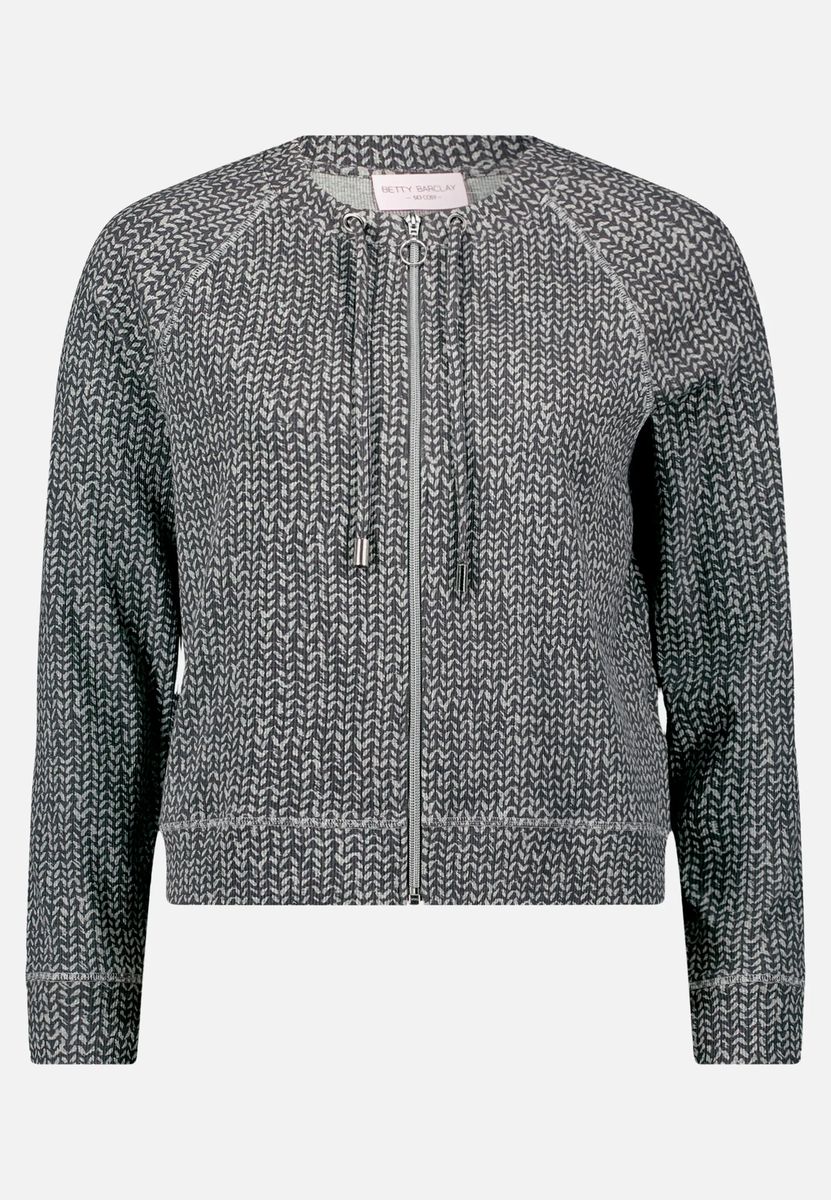 Shirtjacke mit lebhaftem Mustermix