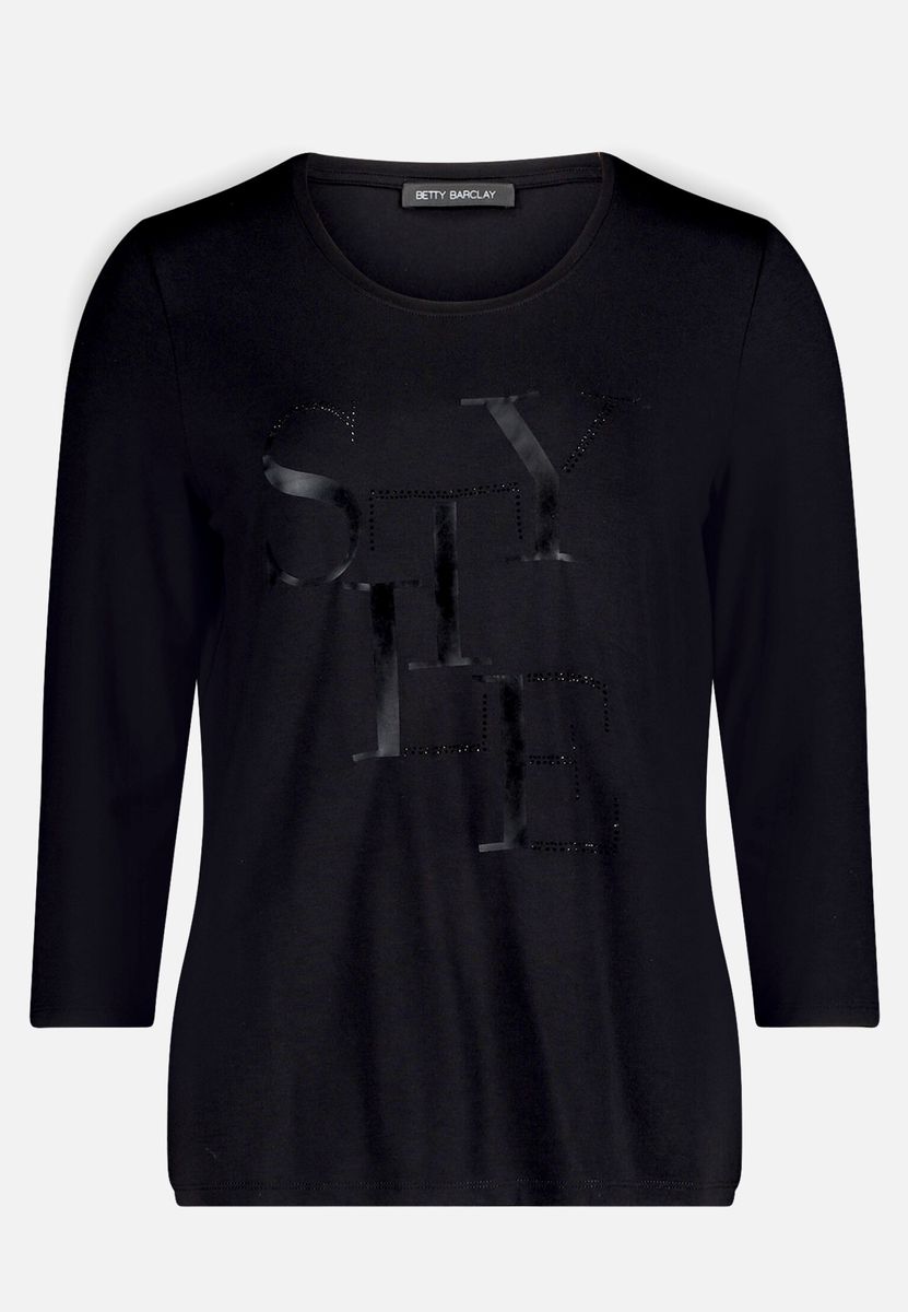 T-Shirt mit Grafik-Print und 3/4-Arm