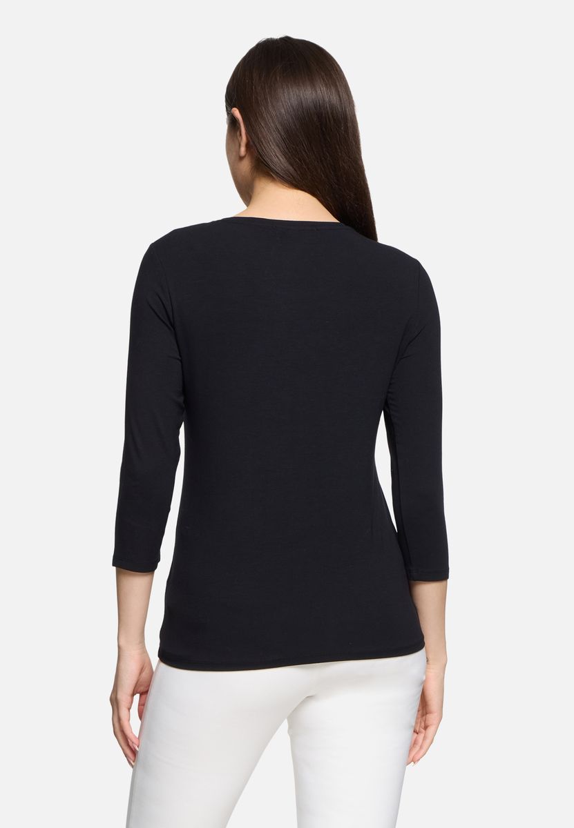 T-Shirt mit Grafik-Print und 3/4-Arm