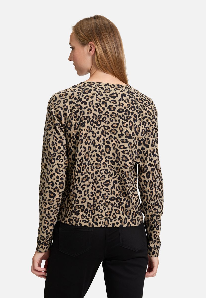Shirtjacke mit Stehkragen und Nieten
