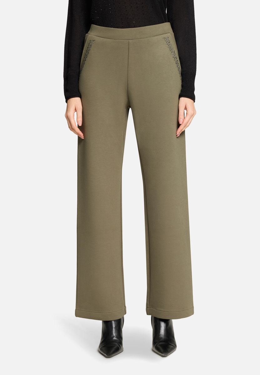 Relaxed Fit Hose mit Weitem Bein