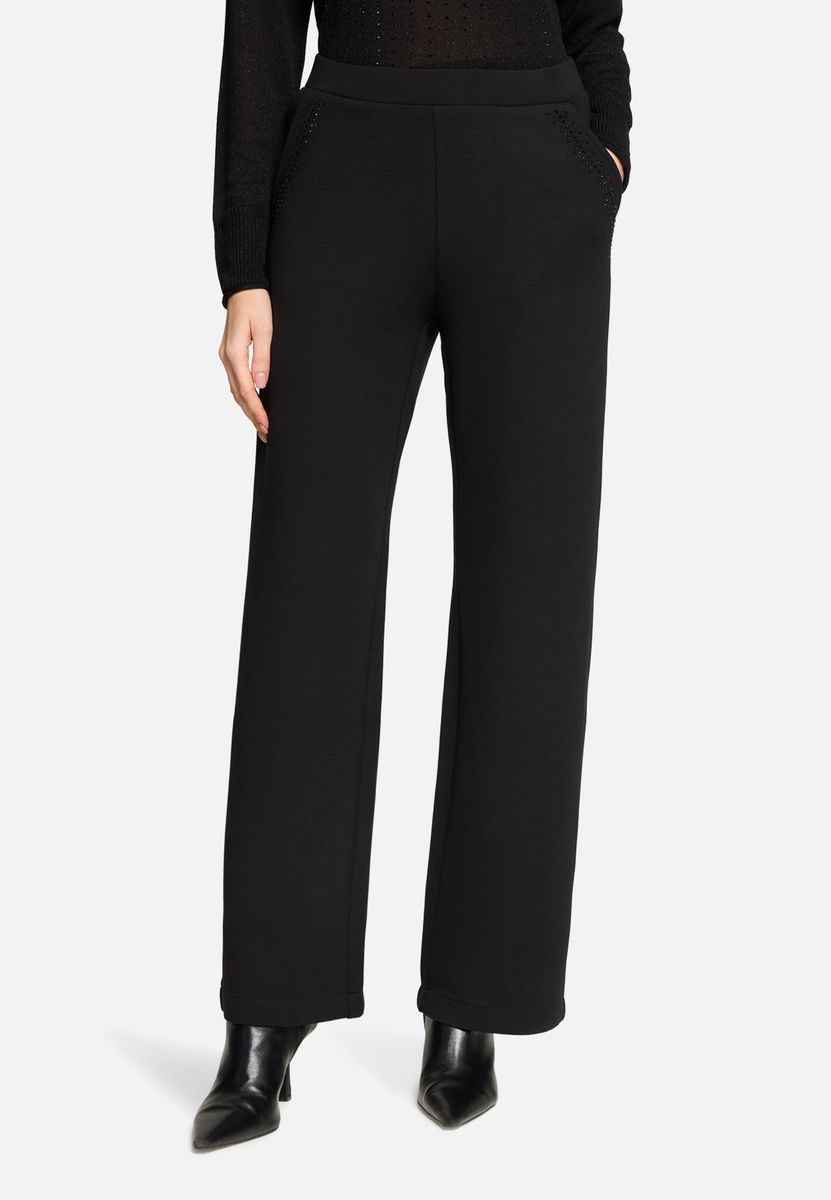Relaxed Fit Hose mit Weitem Bein