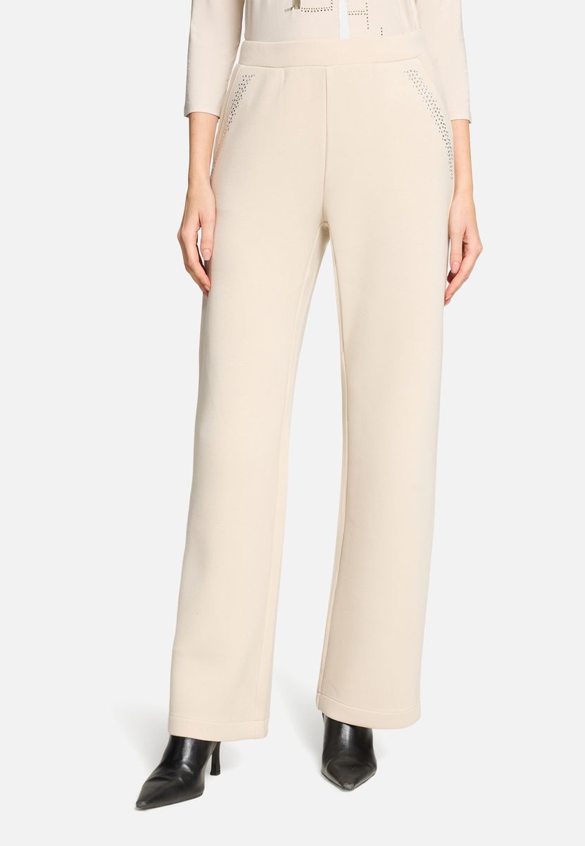 Relaxed Fit Hose mit Weitem Bein