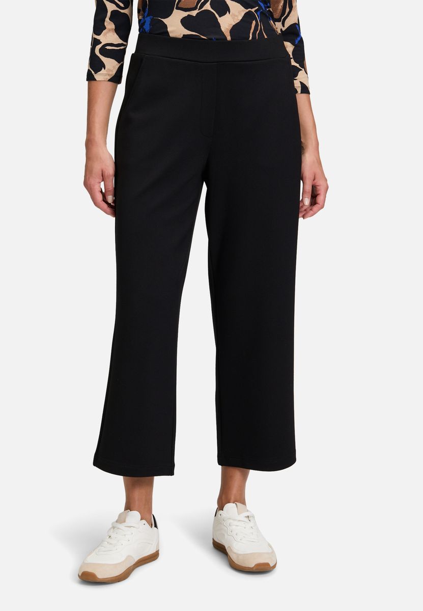 Relaxte Schlupfhose mit Grafikprint
