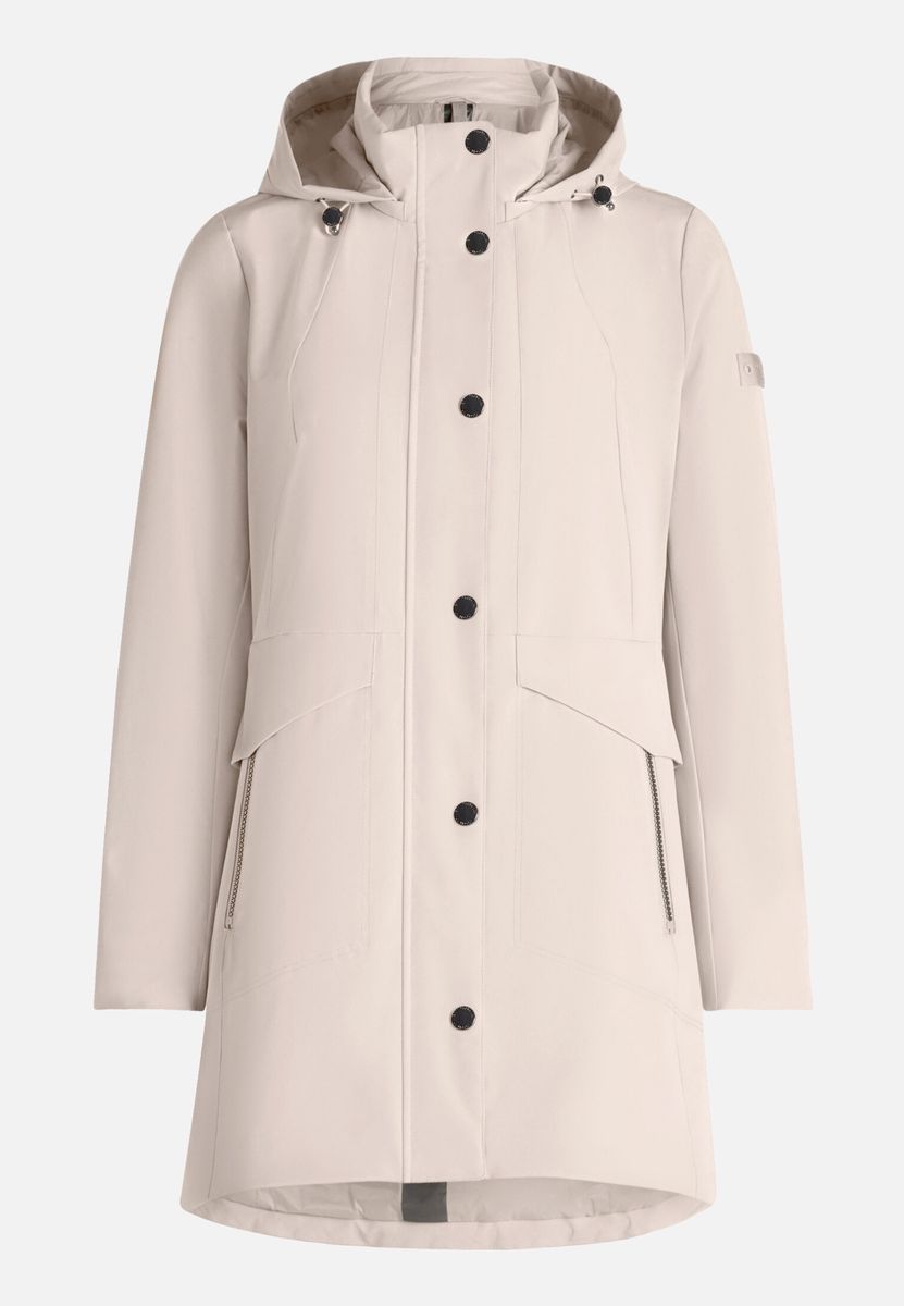Leichter Outdoor-Parka mit Kapuze